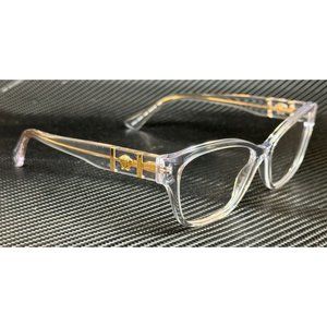 Versace Womens Transparent Crystal Eyeglasses